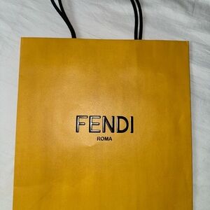 Authentic Fendi shopping bag